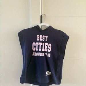 Zara Sleeveless Hoodie